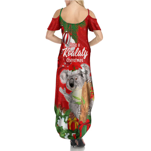 koala-lover-family-matching-summer-maxi-dress-and-hawaiian-shirt-australia-merry-christmas-aboriginal