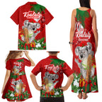 koala-lover-family-matching-tank-maxi-dress-and-hawaiian-shirt-australia-merry-christmas-aboriginal