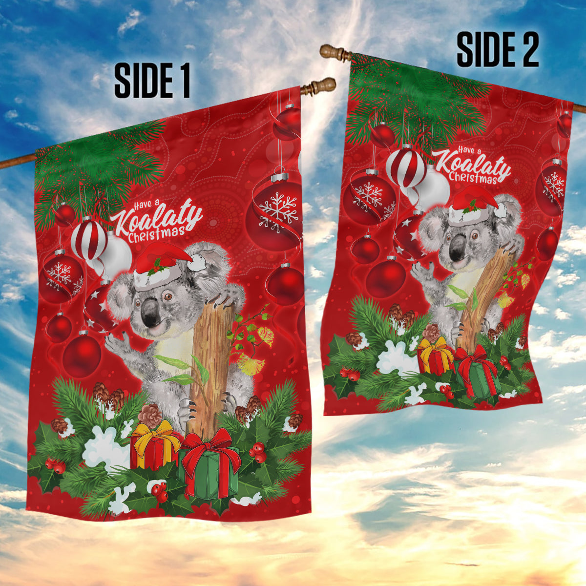koala-lover-garden-flag-australia-merry-christmas-aboriginal