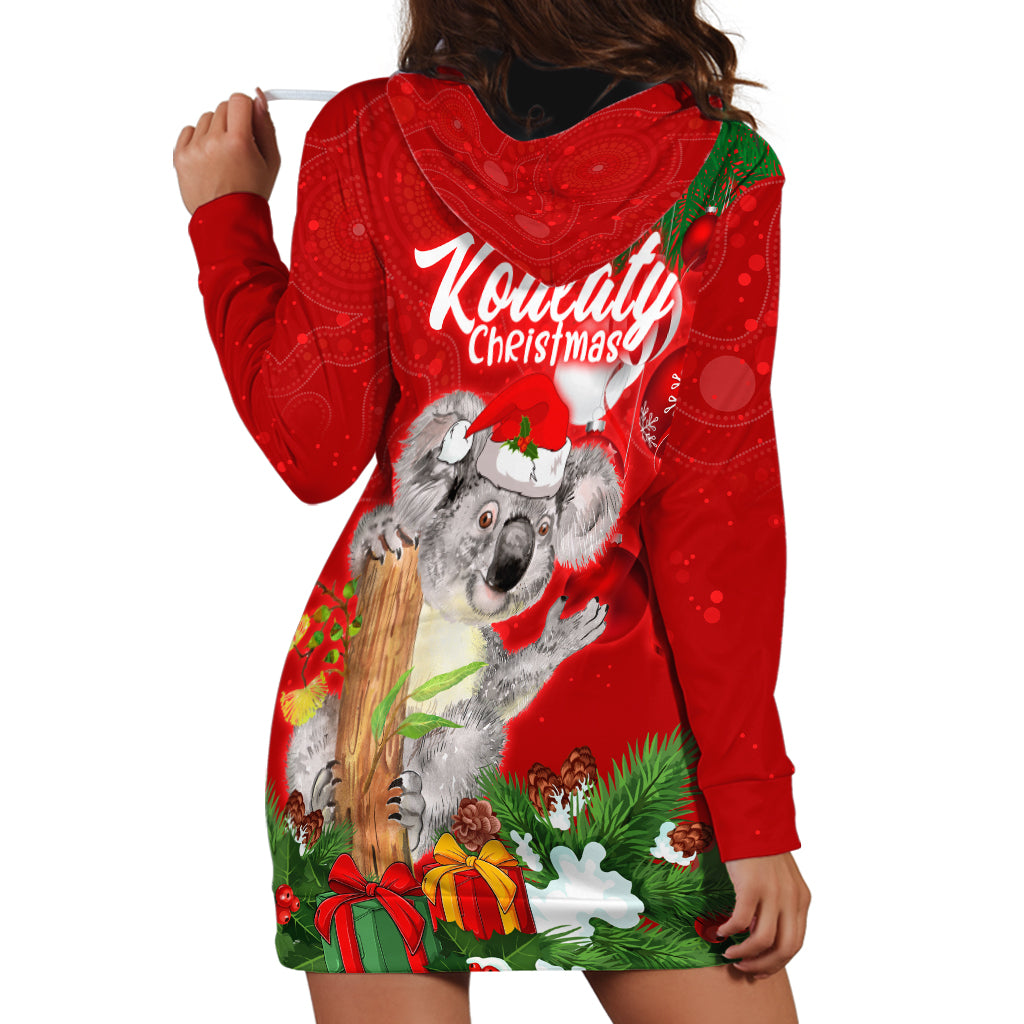 koala-lover-hoodie-dress-australia-merry-christmas-aboriginal