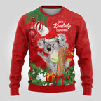 koala-lover-ugly-christmas-sweater-australia-merry-christmas-aboriginal