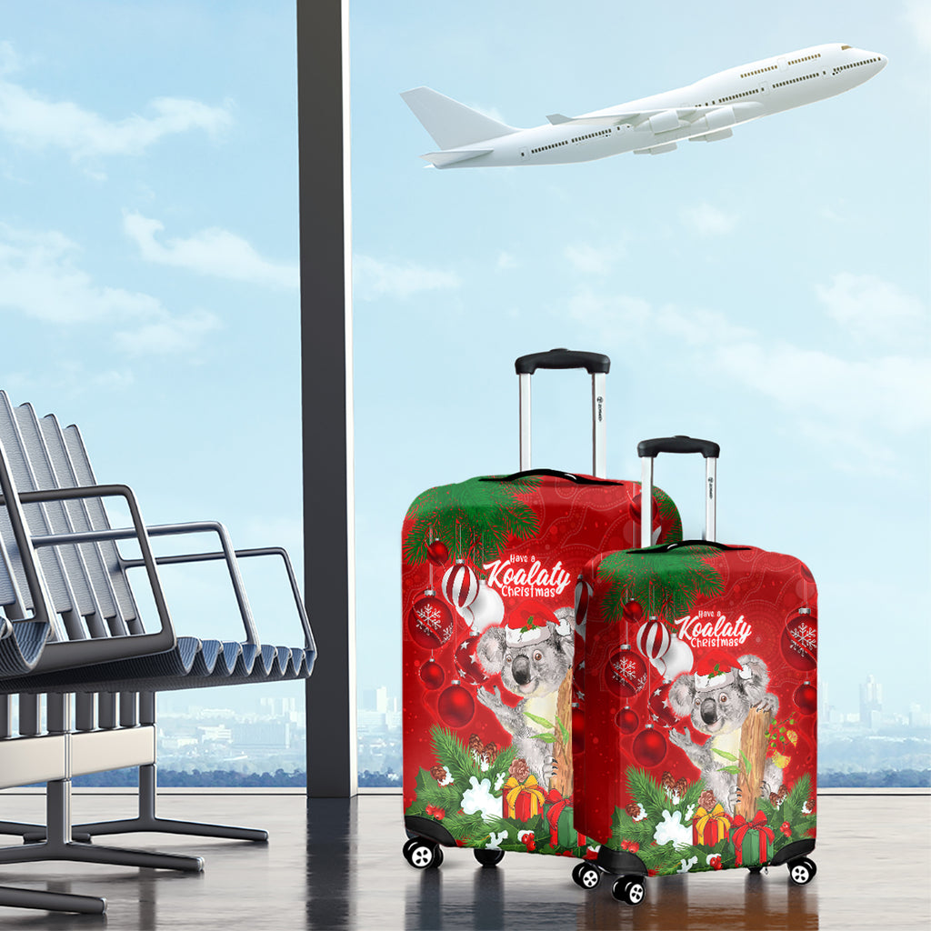 koala-lover-luggage-cover-australia-merry-christmas-aboriginal