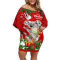 koala-lover-off-shoulder-short-dress-australia-merry-christmas-aboriginal