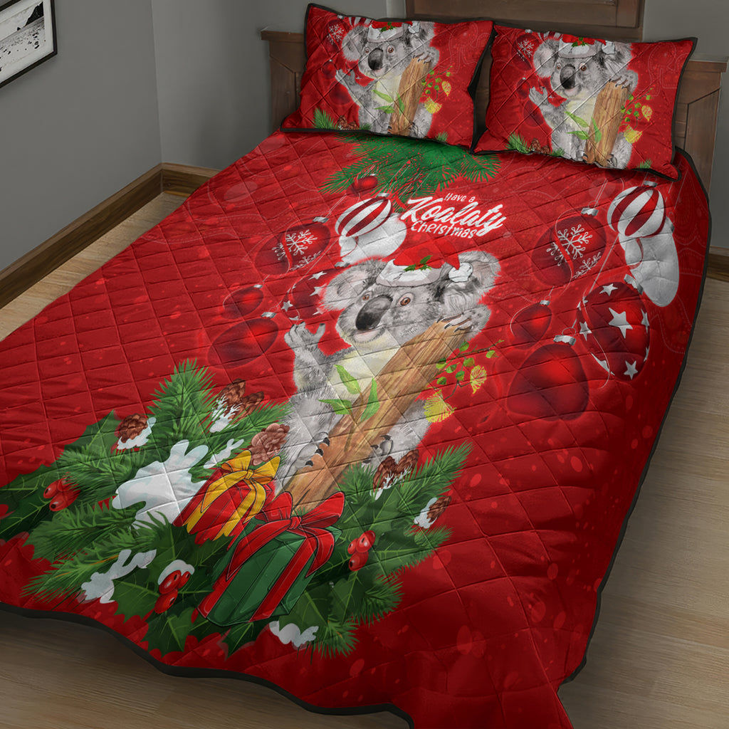 koala-lover-quilt-bed-set-australia-merry-christmas-aboriginal