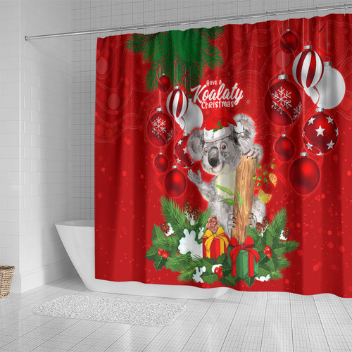koala-lover-shower-curtain-australia-merry-christmas-aboriginal