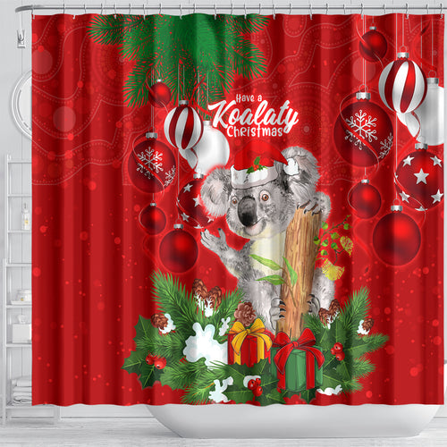koala-lover-shower-curtain-australia-merry-christmas-aboriginal