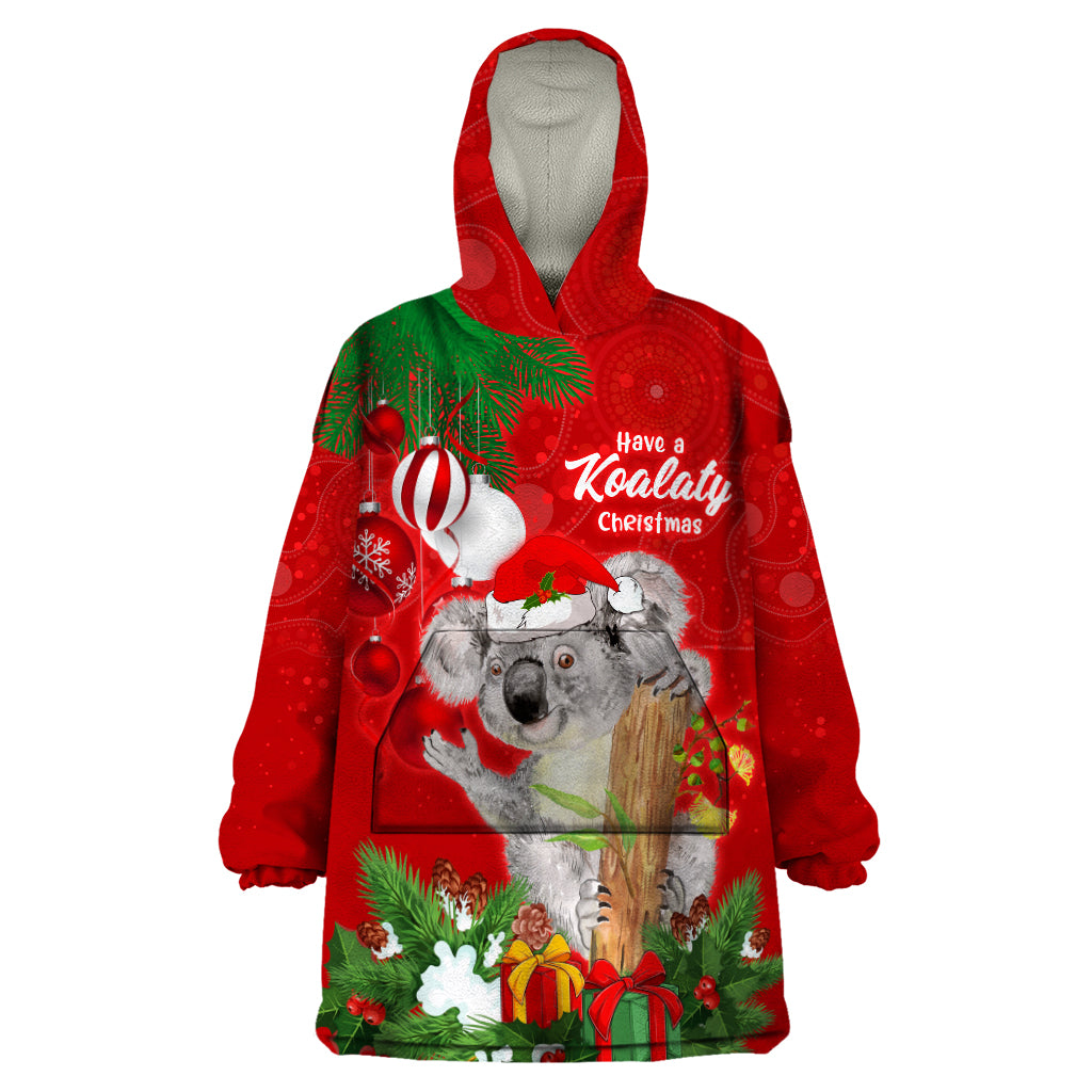 koala-lover-wearable-blanket-hoodie-australia-merry-christmas-aboriginal
