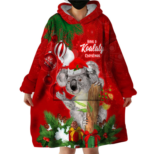 koala-lover-wearable-blanket-hoodie-australia-merry-christmas-aboriginal