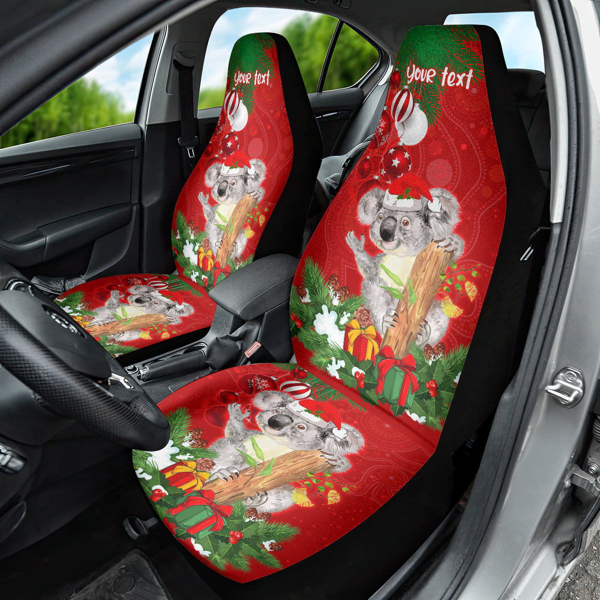personalised-koala-lover-car-seat-cover-australia-koalaty-merry-christmas-aboriginal