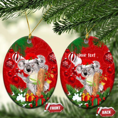 personalised-koala-lover-ceramic-ornament-australia-koalaty-merry-christmas-aboriginal
