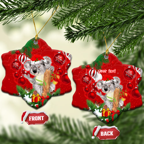 personalised-koala-lover-ceramic-ornament-australia-koalaty-merry-christmas-aboriginal