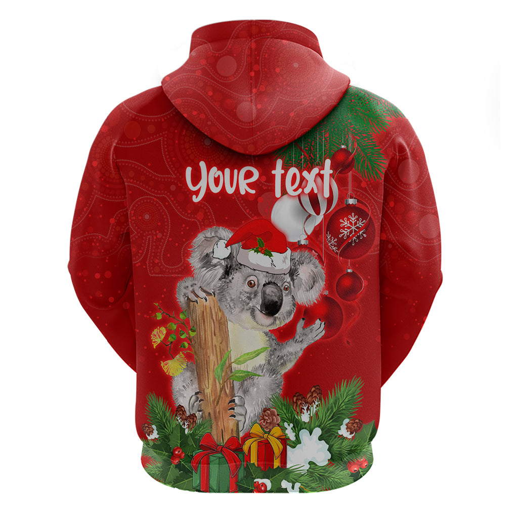 personalised-koala-lover-hoodie-australia-koalaty-merry-christmas-aboriginal