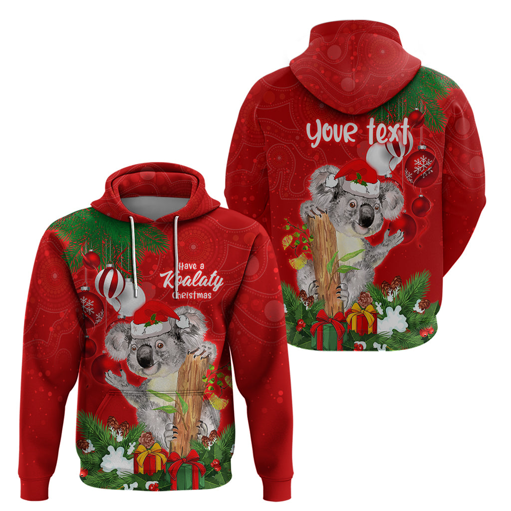 personalised-koala-lover-hoodie-australia-koalaty-merry-christmas-aboriginal