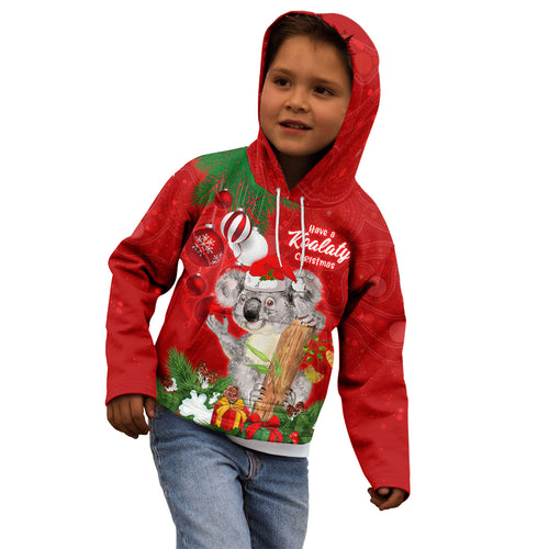 personalised-koala-lover-kid-hoodie-australia-koalaty-merry-christmas-aboriginal