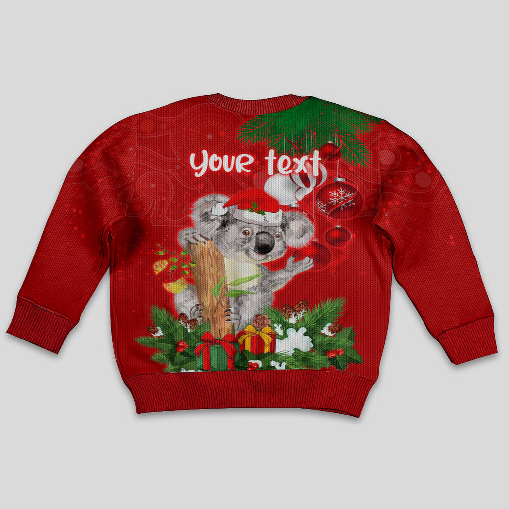personalised-koala-lover-kid-ugly-christmas-sweater-australia-koalaty-merry-christmas-aboriginal