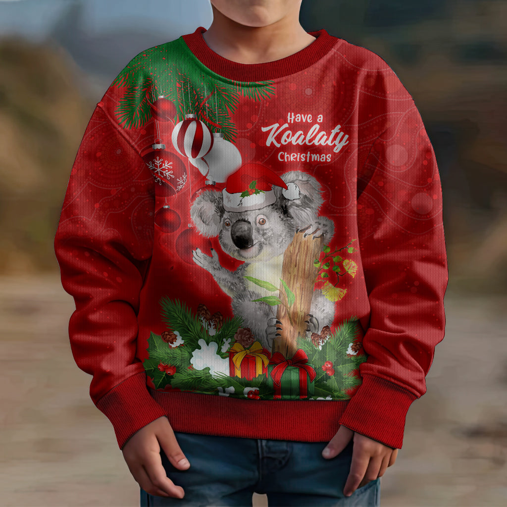 personalised-koala-lover-kid-ugly-christmas-sweater-australia-koalaty-merry-christmas-aboriginal