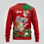 personalised-koala-lover-ugly-christmas-sweater-australia-koalaty-merry-christmas-aboriginal