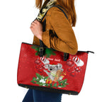 personalised-koala-lover-leather-tote-bag-australia-koalaty-merry-christmas-aboriginal
