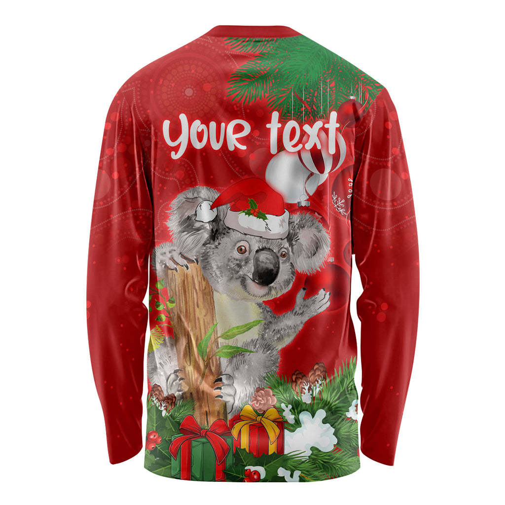 personalised-koala-lover-long-sleeve-shirt-australia-koalaty-merry-christmas-aboriginal