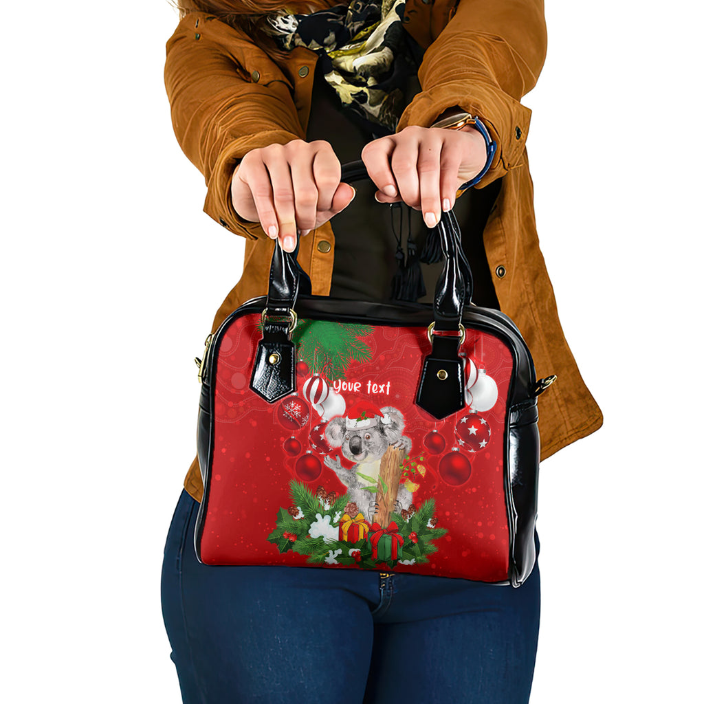 personalised-koala-lover-shoulder-handbag-australia-koalaty-merry-christmas-aboriginal