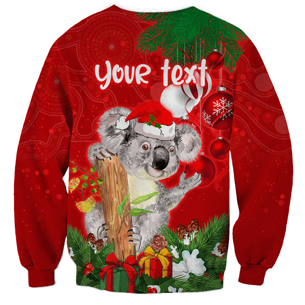 personalised-koala-lover-sweatshirt-australia-koalaty-merry-christmas-aboriginal