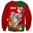 personalised-koala-lover-sweatshirt-australia-koalaty-merry-christmas-aboriginal