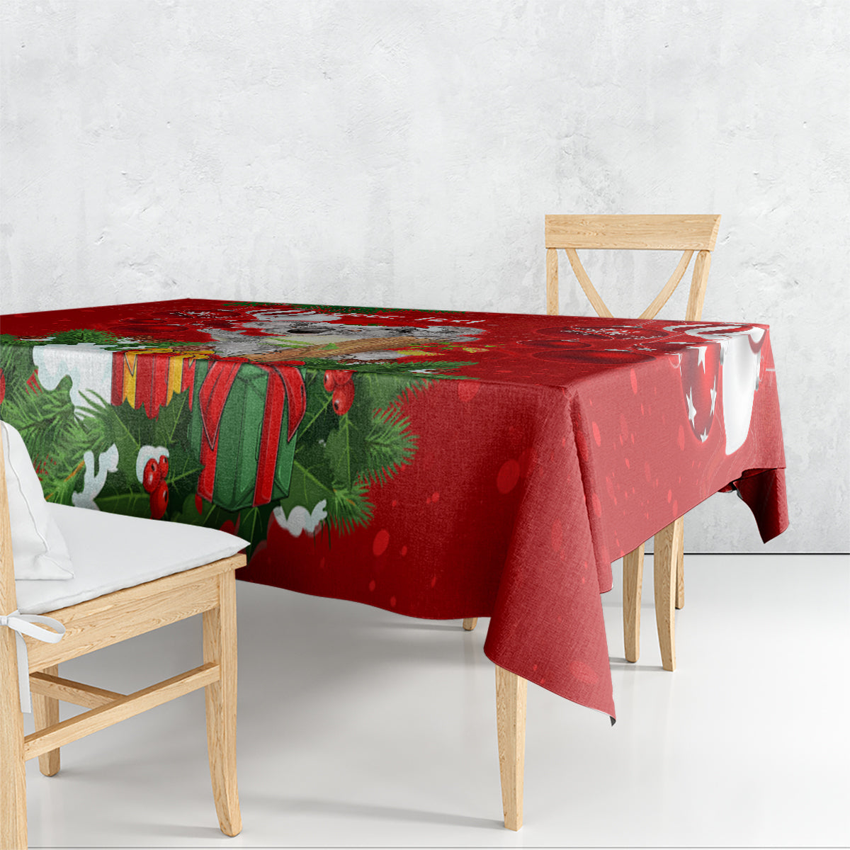 personalised-koala-lover-tablecloth-australia-koalaty-merry-christmas-aboriginal