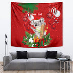 personalised-koala-lover-tapestry-australia-koalaty-merry-christmas-aboriginal