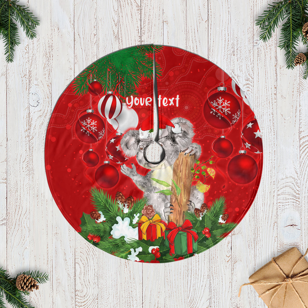 personalised-koala-lover-tree-skirt-australia-koalaty-merry-christmas-aboriginal