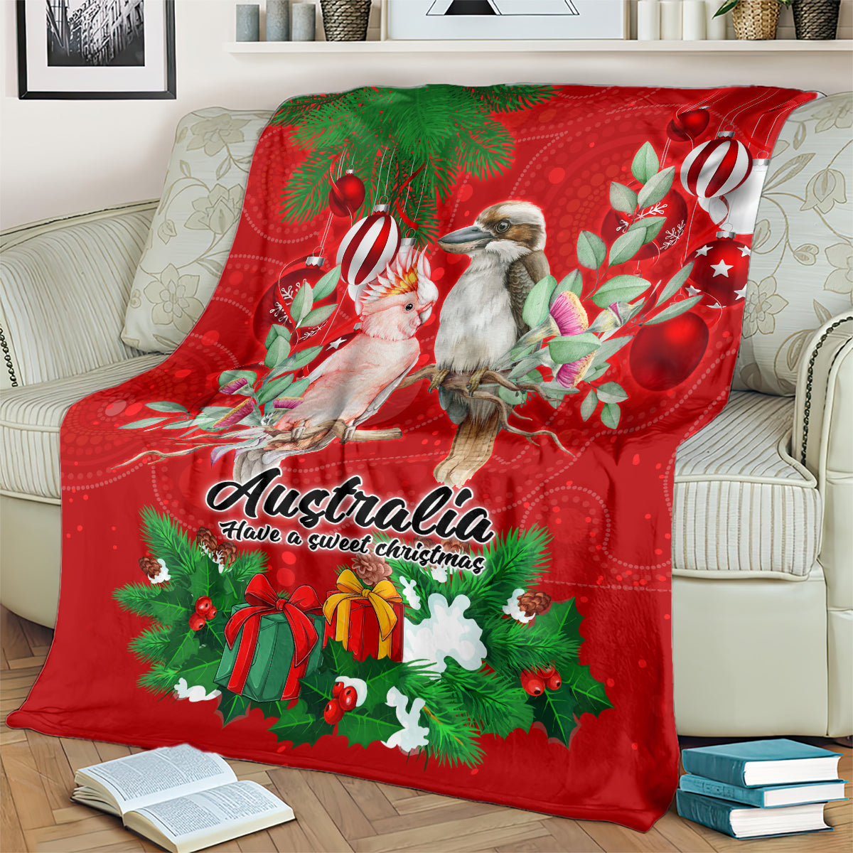 kookaburra-lover-blanket-australia-koalaty-merry-christmas-aboriginal