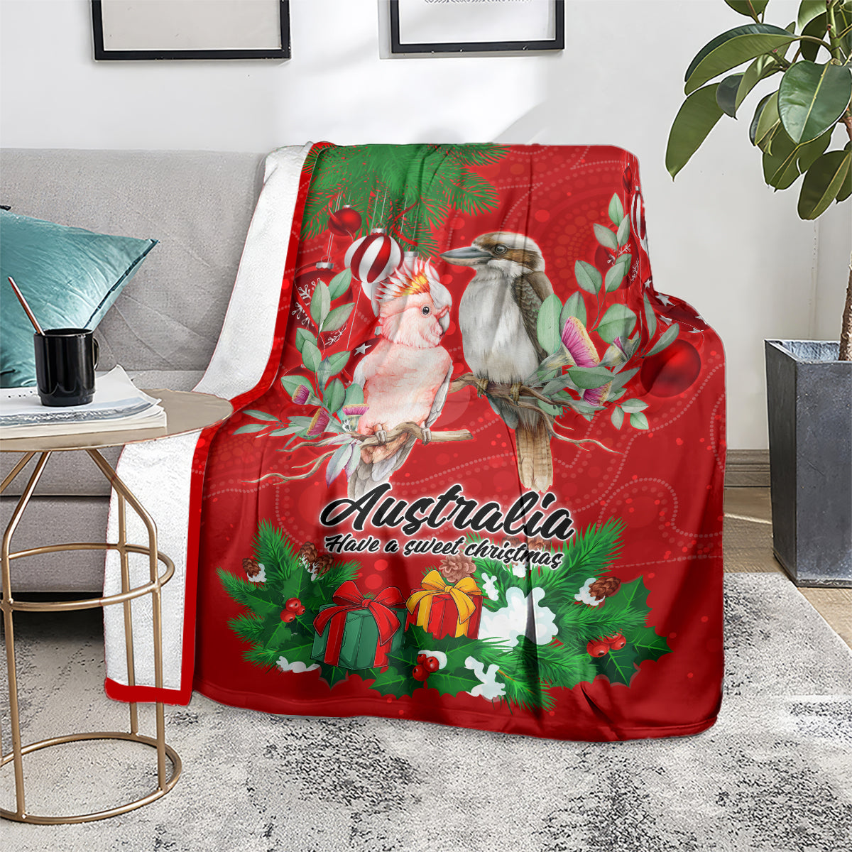 kookaburra-lover-blanket-australia-koalaty-merry-christmas-aboriginal