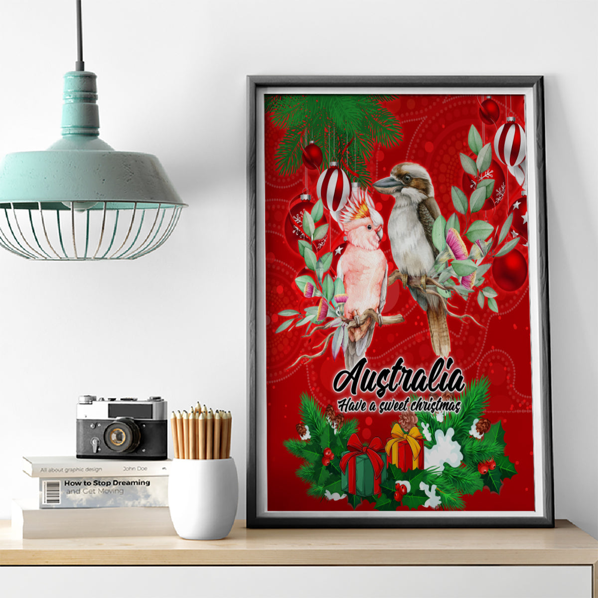 kookaburra-lover-canvas-wall-art-australia-koalaty-merry-christmas-aboriginal