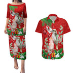 kookaburra-lover-couples-matching-puletasi-dress-and-hawaiian-shirt-australia-koalaty-merry-christmas-aboriginal