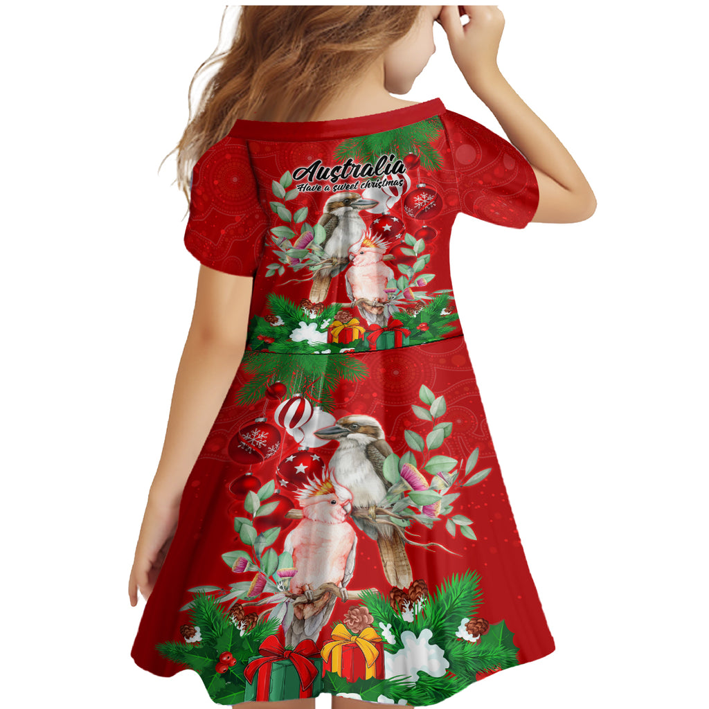 kookaburra-lover-family-matching-mermaid-dress-and-hawaiian-shirt-australia-koalaty-merry-christmas-aboriginal