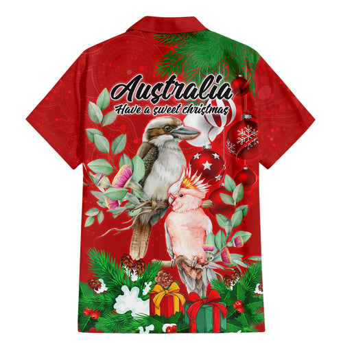 kookaburra-lover-family-matching-mermaid-dress-and-hawaiian-shirt-australia-koalaty-merry-christmas-aboriginal