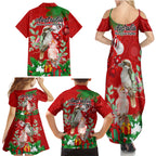 kookaburra-lover-family-matching-summer-maxi-dress-and-hawaiian-shirt-australia-koalaty-merry-christmas-aboriginal