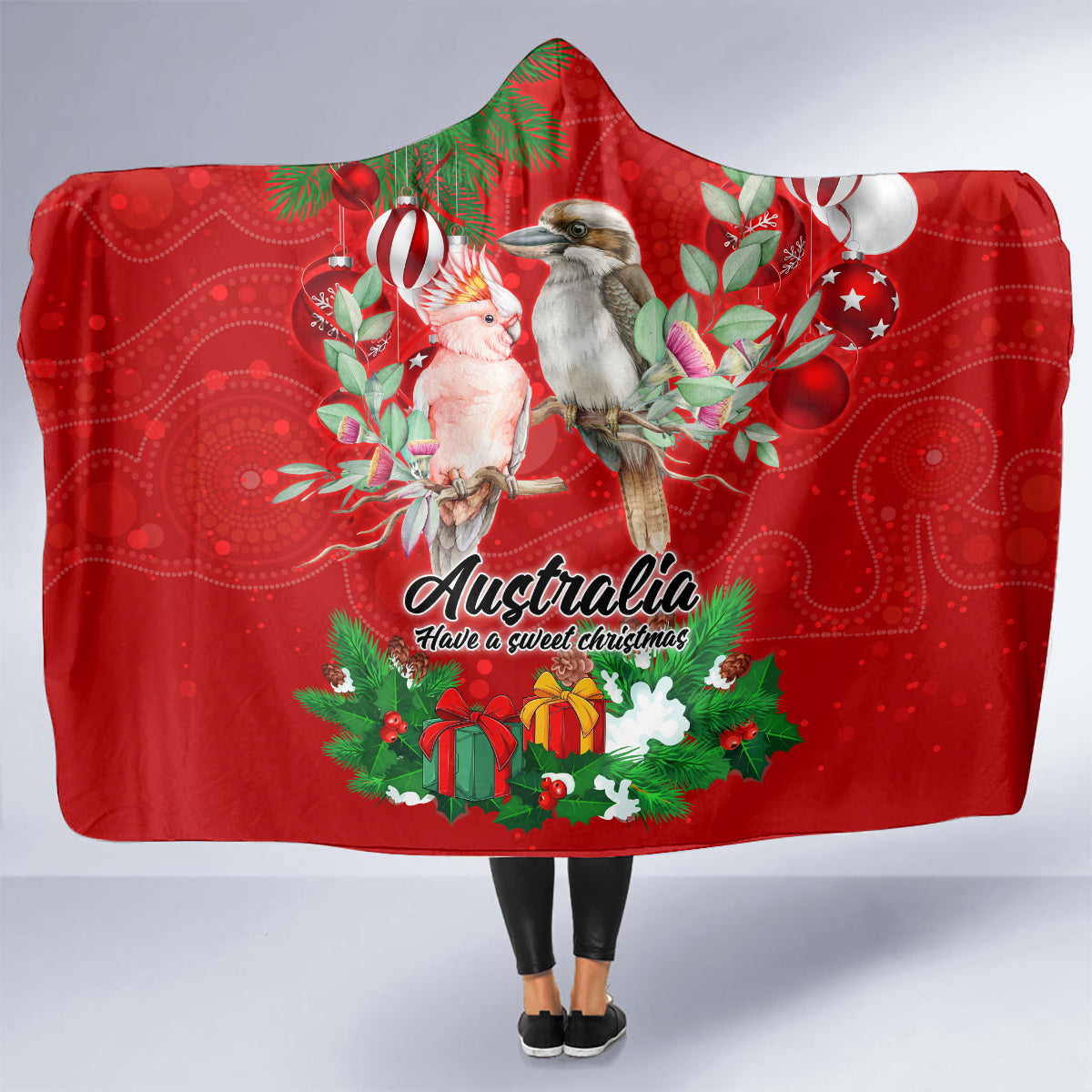 kookaburra-lover-hooded-blanket-australia-koalaty-merry-christmas-aboriginal