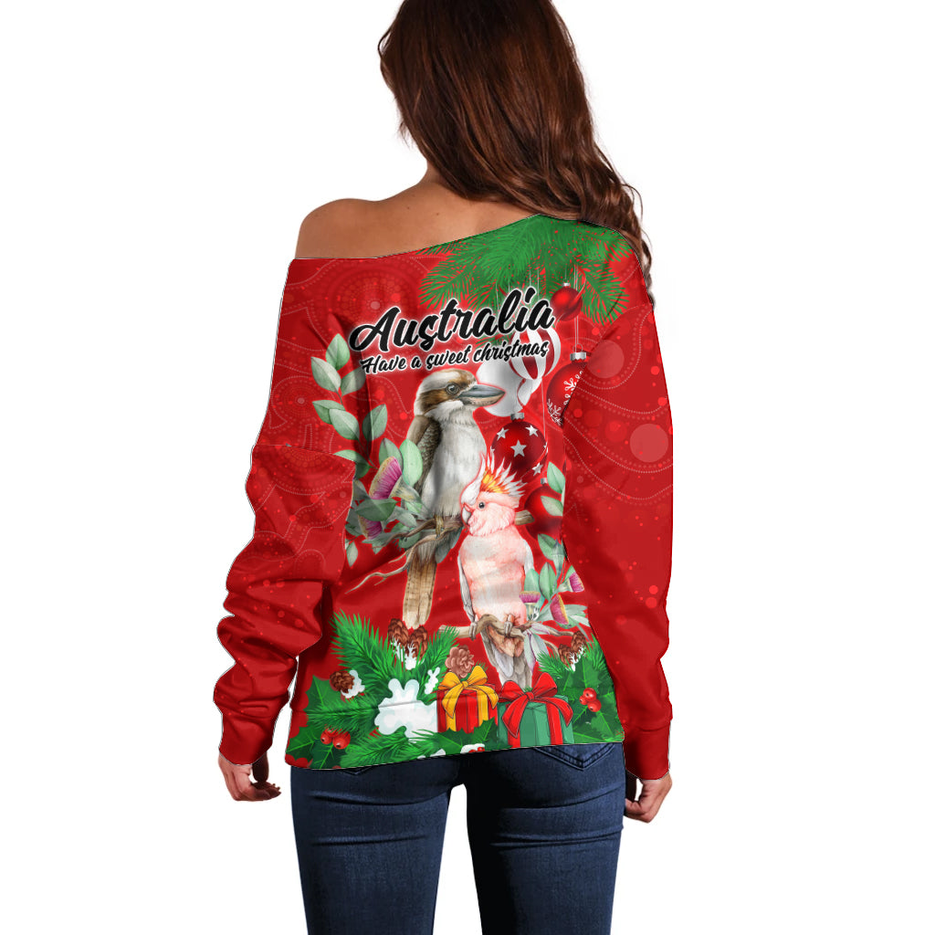 kookaburra-lover-off-shoulder-sweater-australia-koalaty-merry-christmas-aboriginal