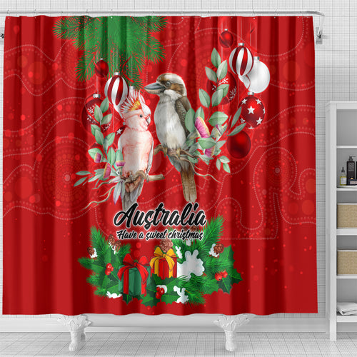 kookaburra-lover-shower-curtain-australia-koalaty-merry-christmas-aboriginal