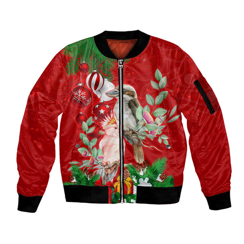kookaburra-lover-sleeve-zip-bomber-jacket-australia-koalaty-merry-christmas-aboriginal