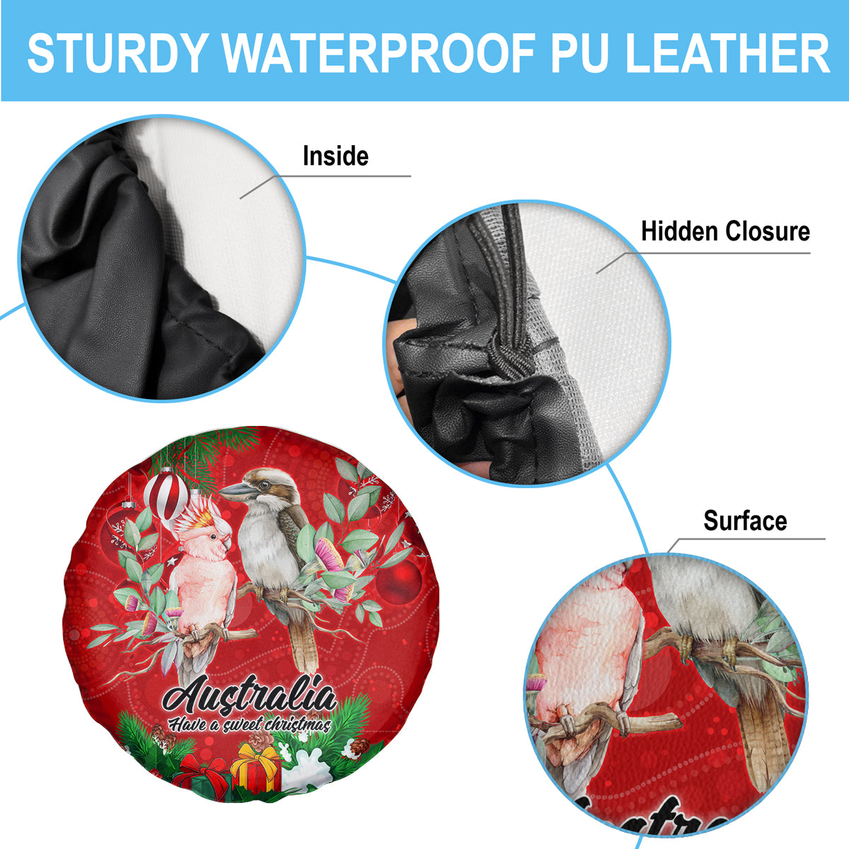 kookaburra-lover-spare-tire-cover-australia-koalaty-merry-christmas-aboriginal