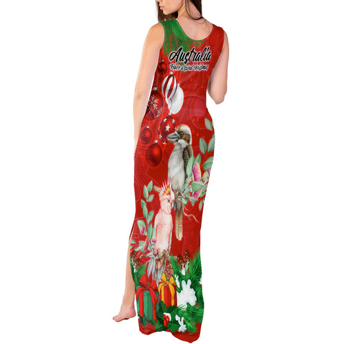kookaburra-lover-tank-maxi-dress-australia-koalaty-merry-christmas-aboriginal