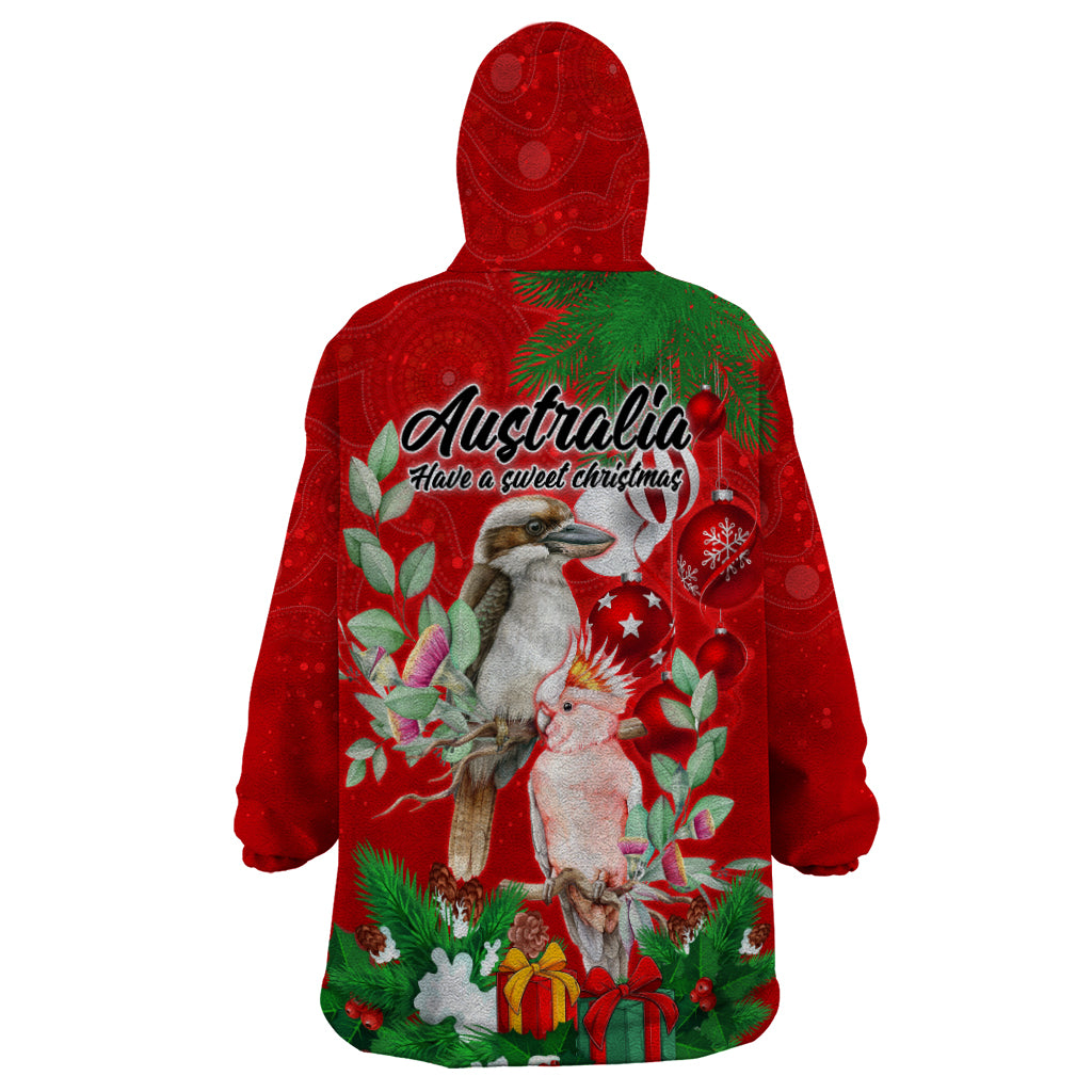 kookaburra-lover-wearable-blanket-hoodie-australia-koalaty-merry-christmas-aboriginal