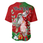 personalised-kookaburra-lover-baseball-jersey-australia-merry-christmas-aboriginal-red-style