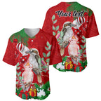 personalised-kookaburra-lover-baseball-jersey-australia-merry-christmas-aboriginal-red-style