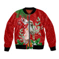 personalised-kookaburra-lover-bomber-jacket-australia-merry-christmas-aboriginal-red-style