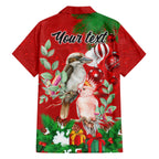 personalised-kookaburra-lover-hawaiian-shirt-australia-merry-christmas-aboriginal-red-style