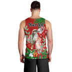 personalised-kookaburra-lover-men-tank-top-australia-merry-christmas-aboriginal-red-style