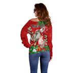 personalised-kookaburra-lover-off-shoulder-sweater-australia-merry-christmas-aboriginal-red-style