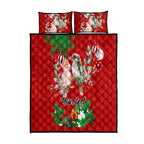 personalised-kookaburra-lover-quilt-bed-set-australia-merry-christmas-aboriginal-red-style